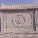 宿州 芝麻白花岗岩屏风，照壁，影壁