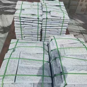 宿州 芝麻白蘑菇石装车出货