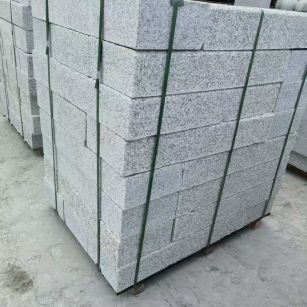 宿州 芙蓉白火烧两面路沿石