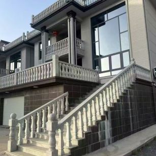 宿州 芝麻白别墅阳台栏杆，楼梯栏杆