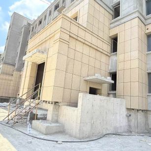 宿州 黄金麻干挂，工地实拍