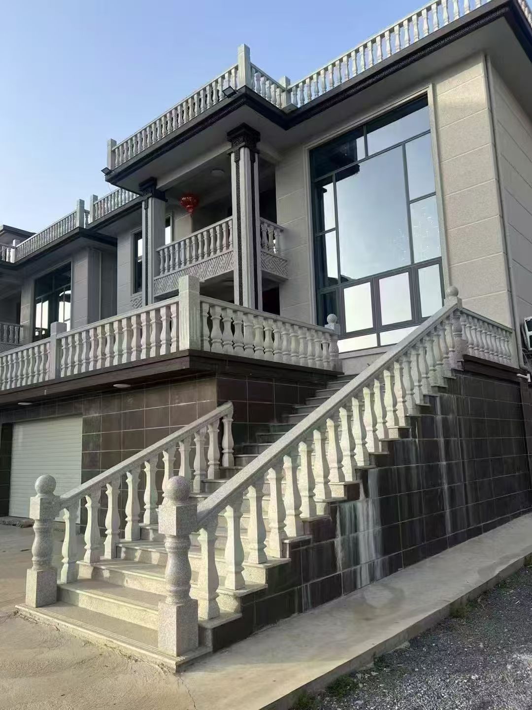 宿州 芝麻白别墅阳台栏杆，楼梯栏杆