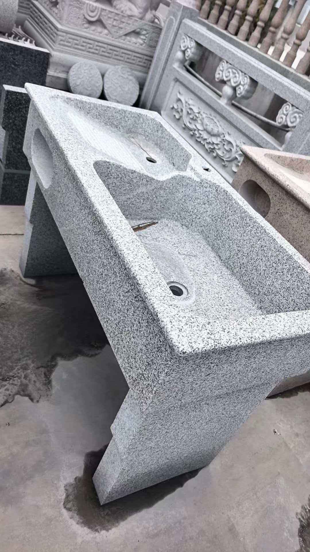 宿州 花岗岩石材洗手池，洗衣池