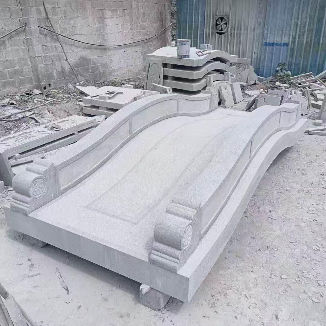 宿州 芝麻灰花岗岩园林景观 小石桥