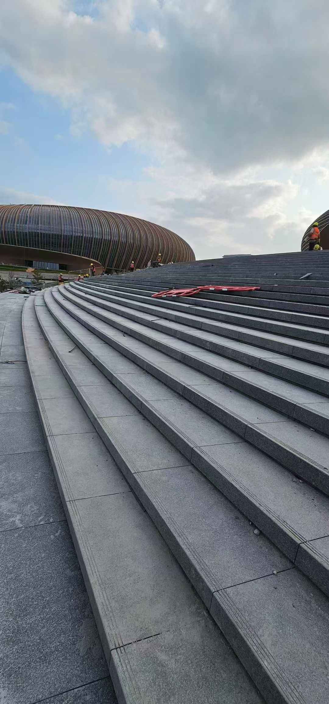 宿州 弧形整石台阶铺装效果图