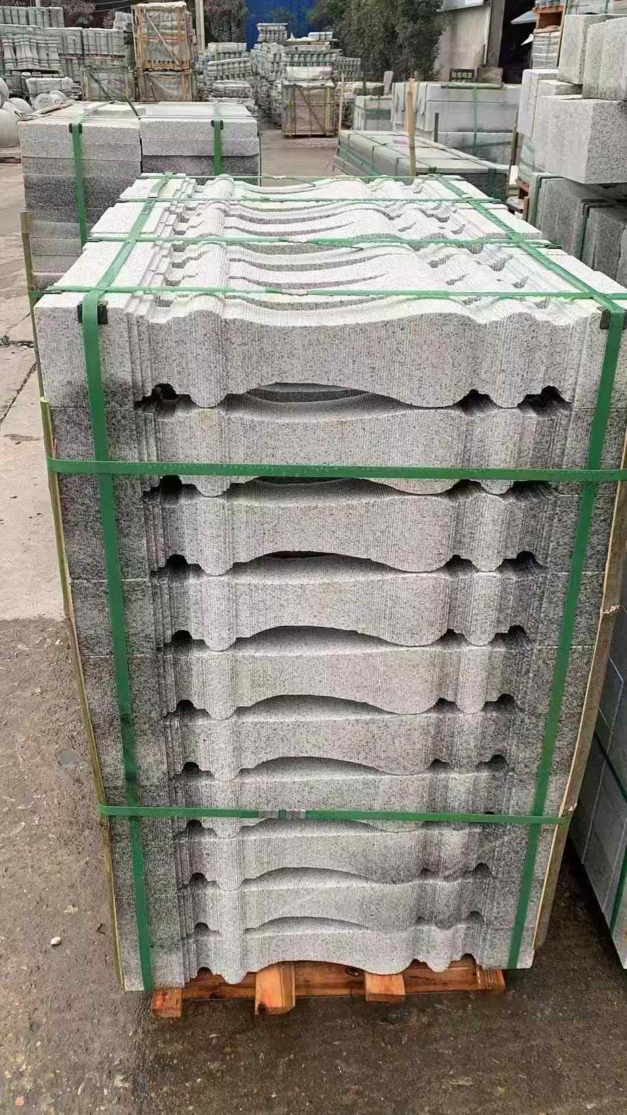 宿州 芝麻白方形拉丝面，栏杆花瓶柱